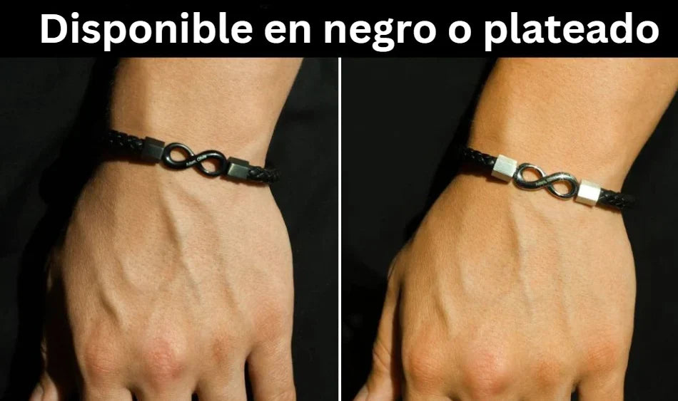 "Para Mi Hombre" - Pulsera Infinita Personalizada