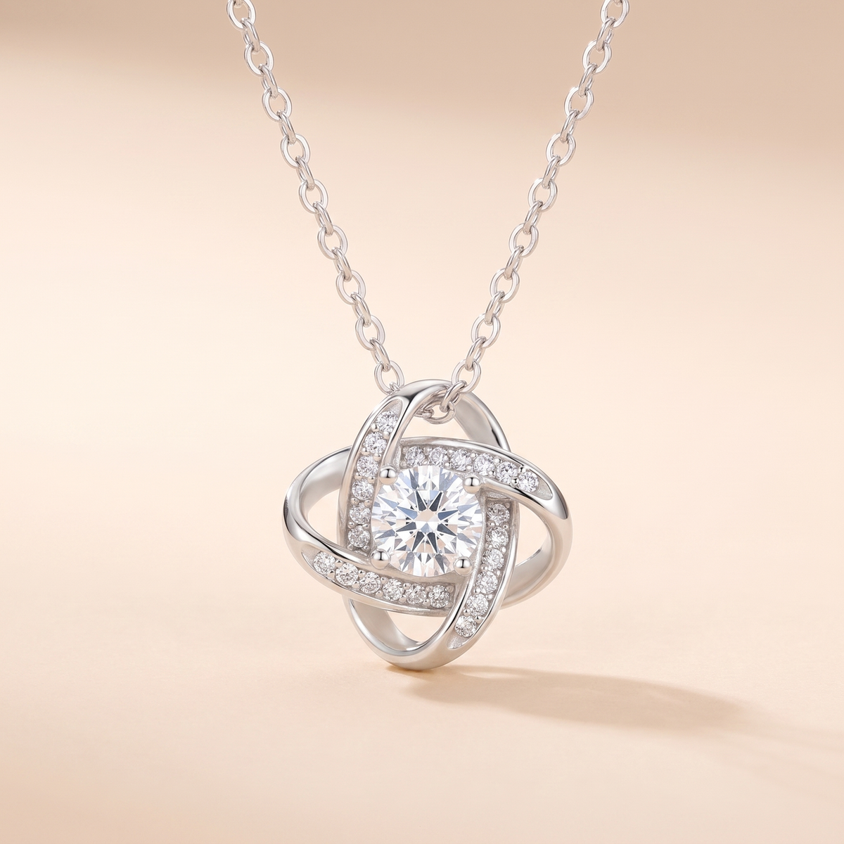 Forever Love Knot necklace product