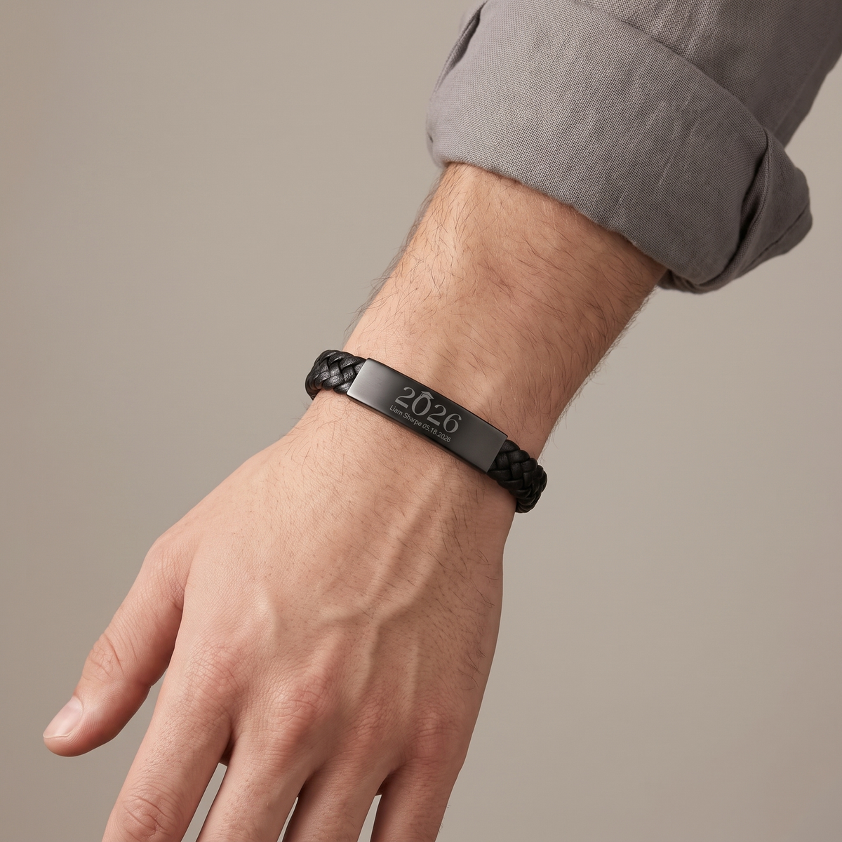 Graduation bracelet worn on wrist