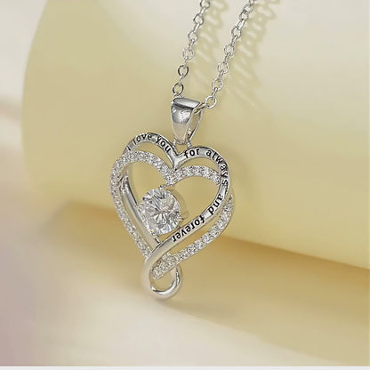 Engraved heart necklace LED box video